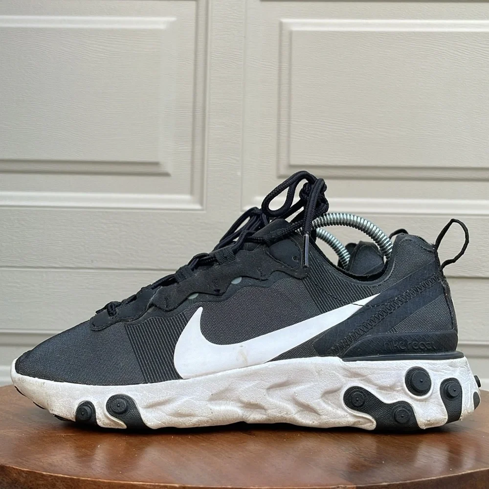 Nike Black & White Athletic Shoes - Picture 10 of 15